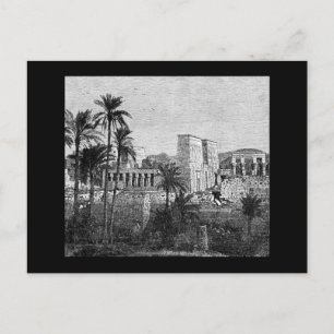 Ancient Egypt Temple Postcard