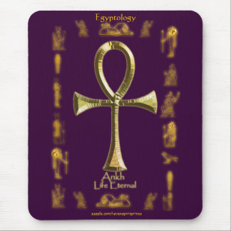 Ancient Egyptian Ankh Mousepad