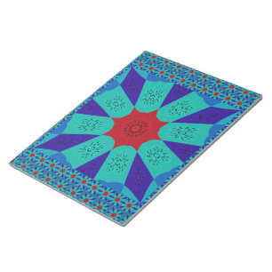 Ancient Egyptian Art: A Vibrant Mandala.  Notepad