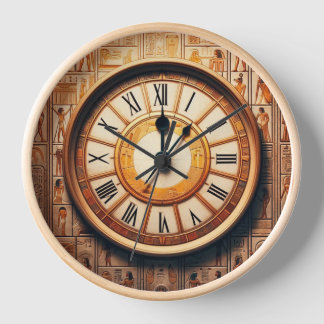 Ancient Egyptian Background 03 Clock