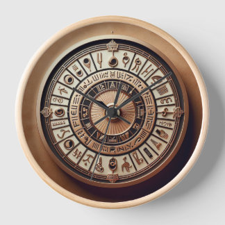 Ancient Egyptian Background 04 Clock