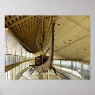 Ancient Egyptian Boat Poster