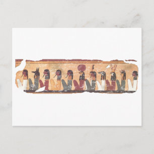 Ancient Egyptian Book of the Dead Judgement Postcard