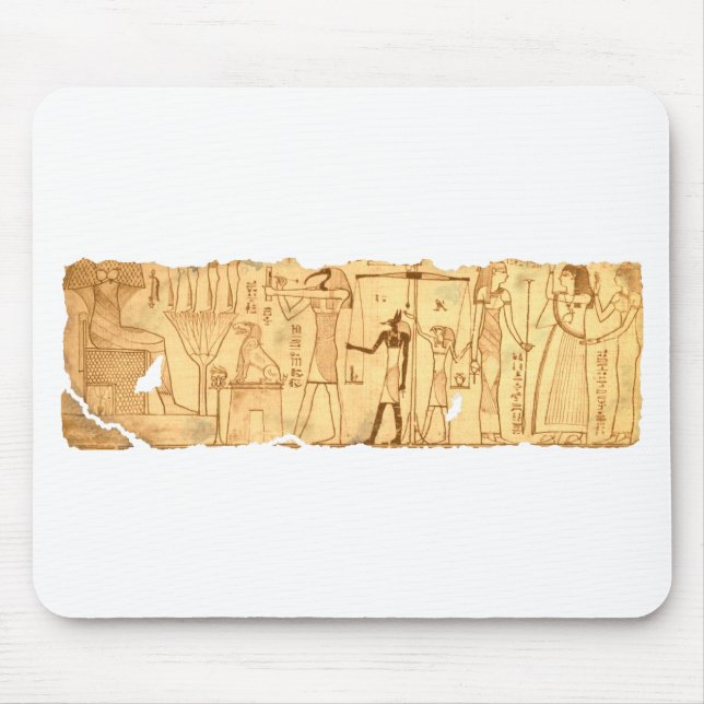 Ancient Egyptian Book of the Dead Last Judgement Mouse Mat (Front)