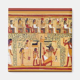 Ancient Egyptian Book of the Dead. Magnet