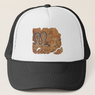 Ancient Egyptian Book of the Dead Ra &Apophis Trucker Hat