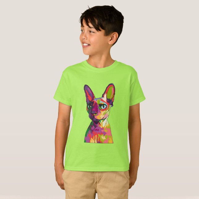 Ancient Egyptian Cat T-Shirt (Front Full)