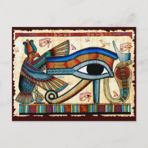Ancient Egyptian EYE OF HORUS Wadjet Postcard