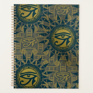 Ancient Egyptian Eye of Ra Sun Symbol Planner