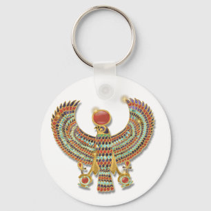 Ancient Egyptian Falcon pectoral Key Ring