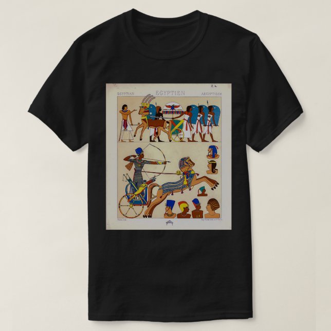 Ancient Egyptian fashion and accessories from Gesc T-Shirt (Design Front)