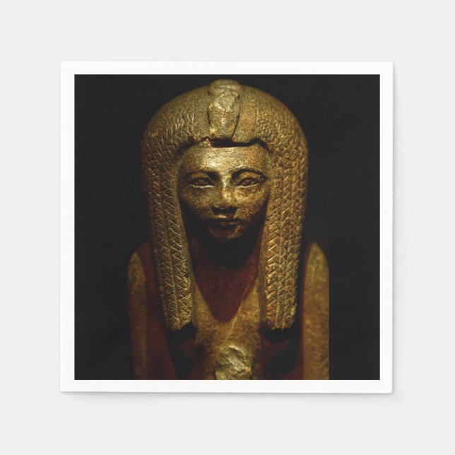 Ancient Egyptian Female Art Paper Napkins (Front)