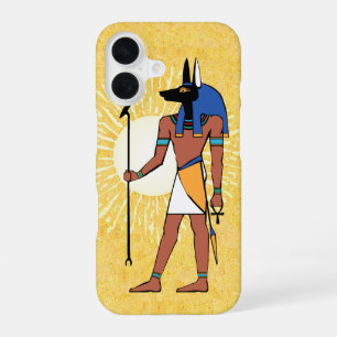 Ancient Egyptian God Anubis iPhone 16 Case