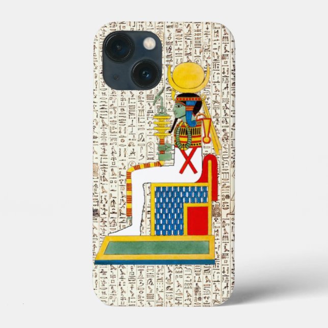 Ancient Egyptian God Goddess Hieroglyphics Design Case-Mate iPhone Case (Back)