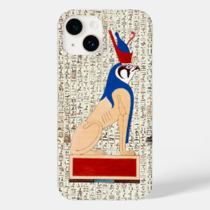 Ancient Egyptian God Horus  Hieroglyphics Design Case-Mate iPhone 14 Case