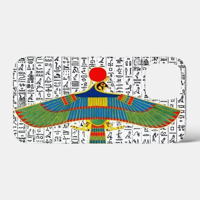 Ancient Egyptian God Horus Hieroglyphics Design Case-Mate iPhone Case (Back (Horizontal))