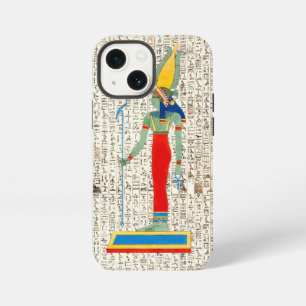 Ancient Egyptian Goddes Hieroglyphics Design iPhone 13 Mini Case