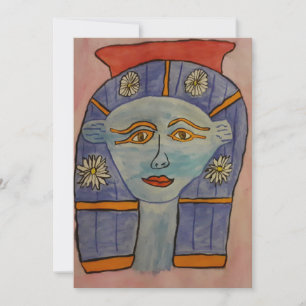 Ancient Egyptian Goddess Greeting Card