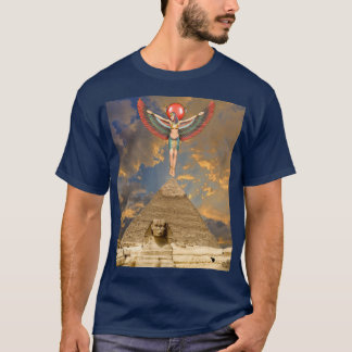 Ancient Egyptian Goddess Isis, Goddess of the moon T-Shirt