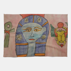 Ancient Egyptian Goddess Tea Towel