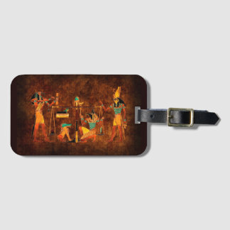 Ancient Egyptian Gods Luggage Tag