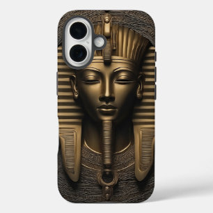 Ancient Egyptian Gold Pharaoh Mask iPhone Case