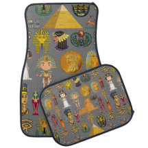 Ancient Egyptian Hieroglyphic -Pattern Pharaoh