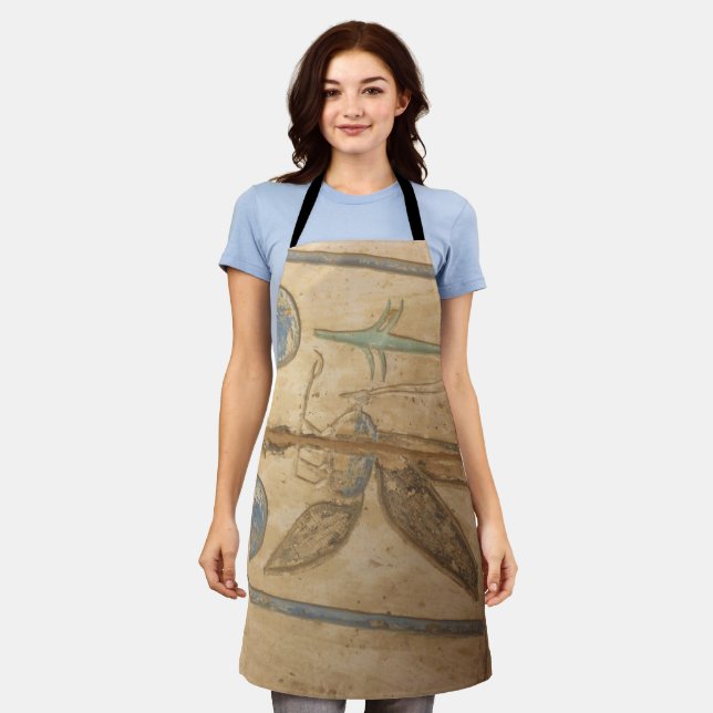 Ancient Egyptian Hieroglyphs Apron (Worn)