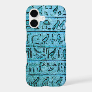 Ancient Egyptian Hieroglyphs Blue iPhone 7 Case
