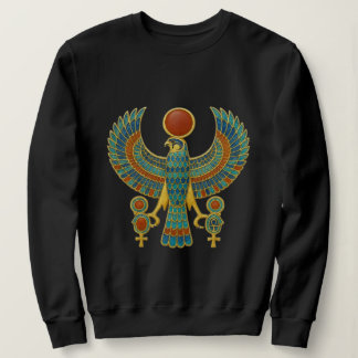 Ancient Egyptian Horus Winged Sun God Graphic Swea Sweatshirt