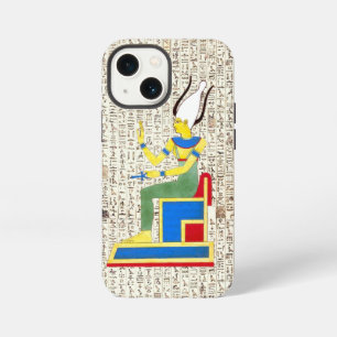Ancient Egyptian King Pharaoh Hieroglyphics Design iPhone 13 Mini Case