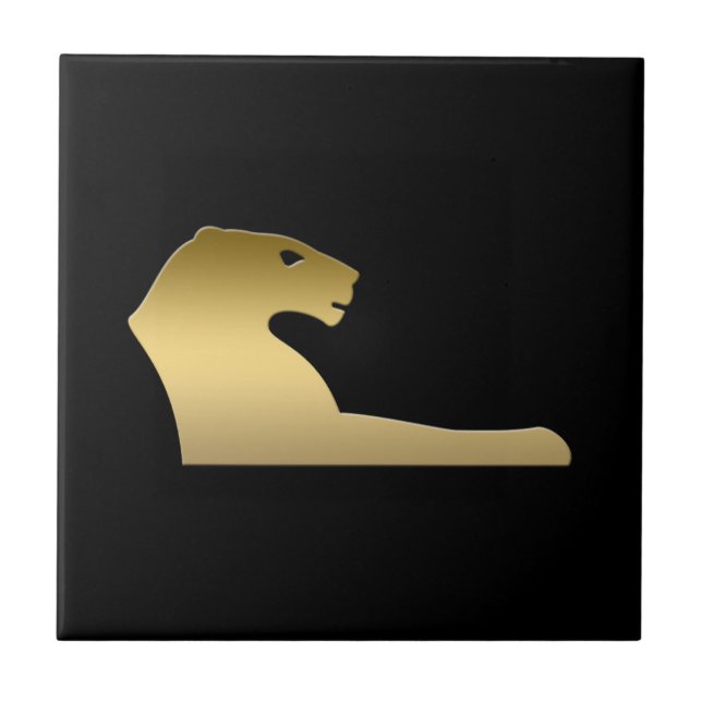 Ancient Egyptian lion – goddess Sekhmet Tile (Front)