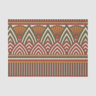 Ancient Egyptian Lotus Pattern Tissue Paper