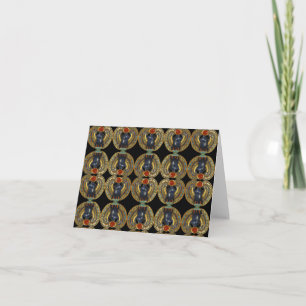 Ancient Egyptian Message Scarabs Card