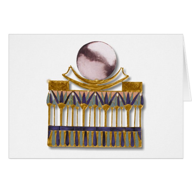 Ancient Egyptian Moon Pictoral (Front Horizontal)