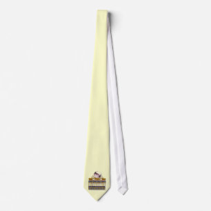 Ancient Egyptian Moon Pictoral Tie
