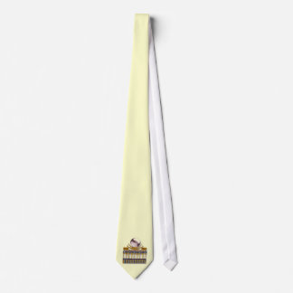 Ancient Egyptian Moon Pictoral Tie