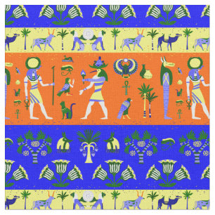 ancient egyptian mummy tomb art fabric