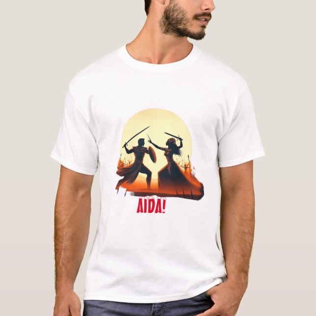 Ancient Egyptian Mythology (AIDA)  Unisex T-Shirt  (Front)