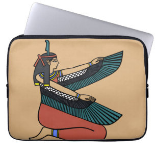 Ancient Egyptian Mythology Art Laptop Sleeve