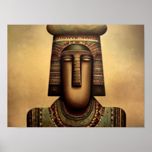 Ancient Egyptian Painting Poster