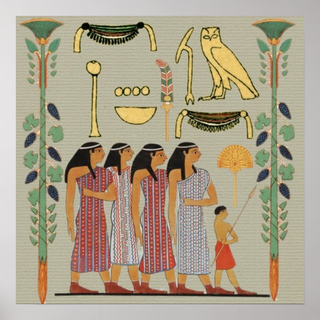 Ancient Egyptian People Poster (Front)