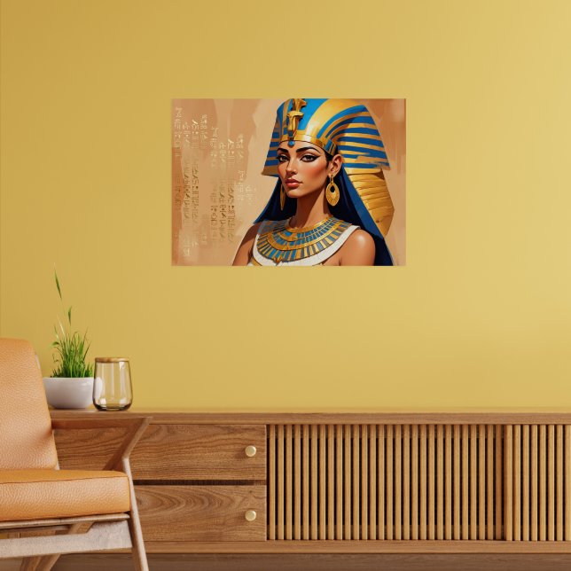 Ancient Egyptian Pharaoh Art – Timeless Pharaonic  Poster (Living Room 2)