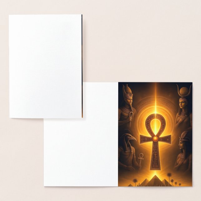 Ancient Egyptian Postcard | Pharaonic Art Design b (Display)