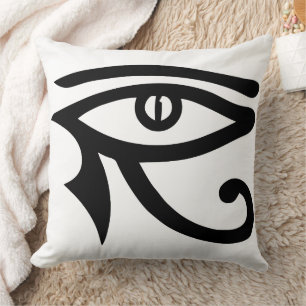 Ancient Egyptian Protection & Life Emblem Cushion