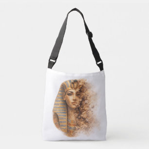 Ancient Egyptian Queen Pharaoh Woman Art Crossbody Bag