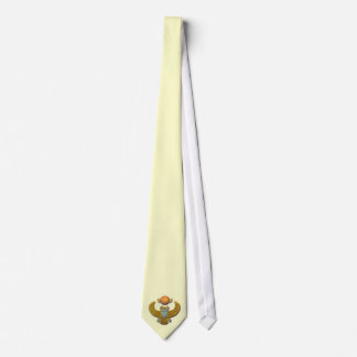 Ancient Egyptian Sacred Scarab - Gold Tie