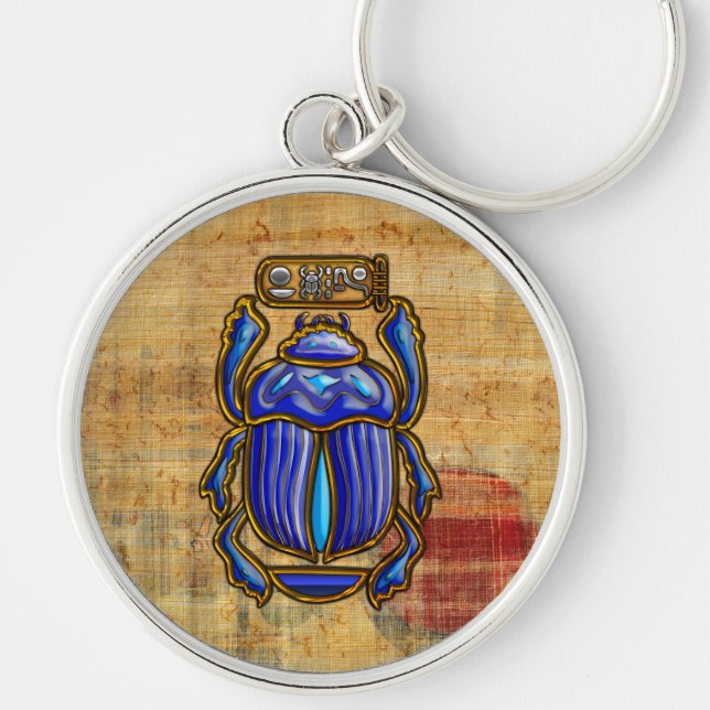 Ancient Egyptian Scarab Key Ring (Front)