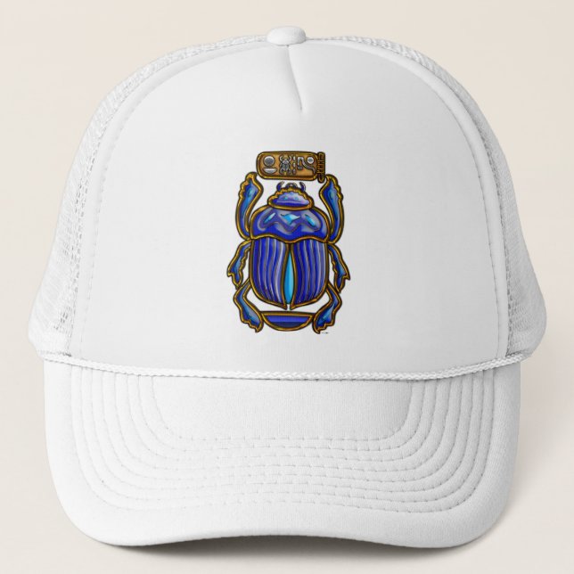 Ancient Egyptian Scarab Trucker Hat (Front)