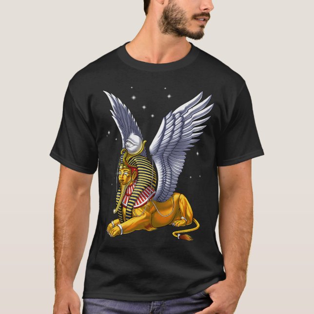 Ancient Egyptian Sphinx T-Shirt (Front)